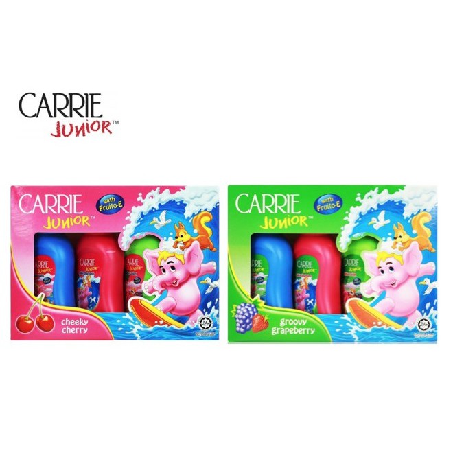CARRIE JUNIOR Baby Bath Travel Pack Set Mandian Bayi Carrie Junior Baby