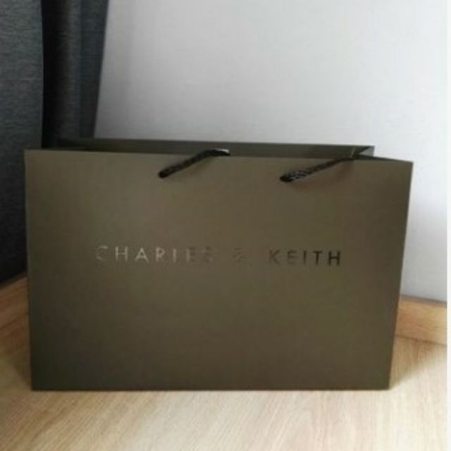 charles and keith shopping bag