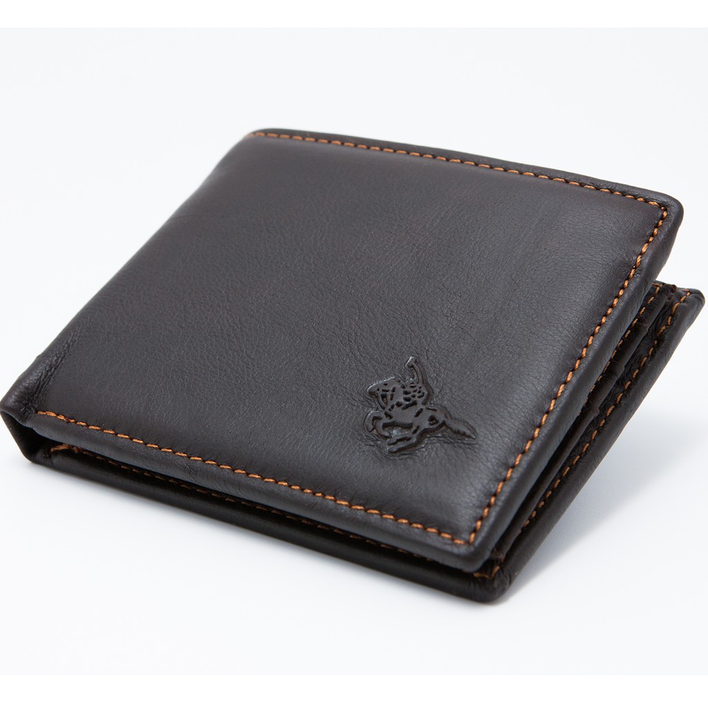 POLO HILL Mens Genuine Leather Bi-Fold Wallet M-PHW-8147 | Shopee Malaysia