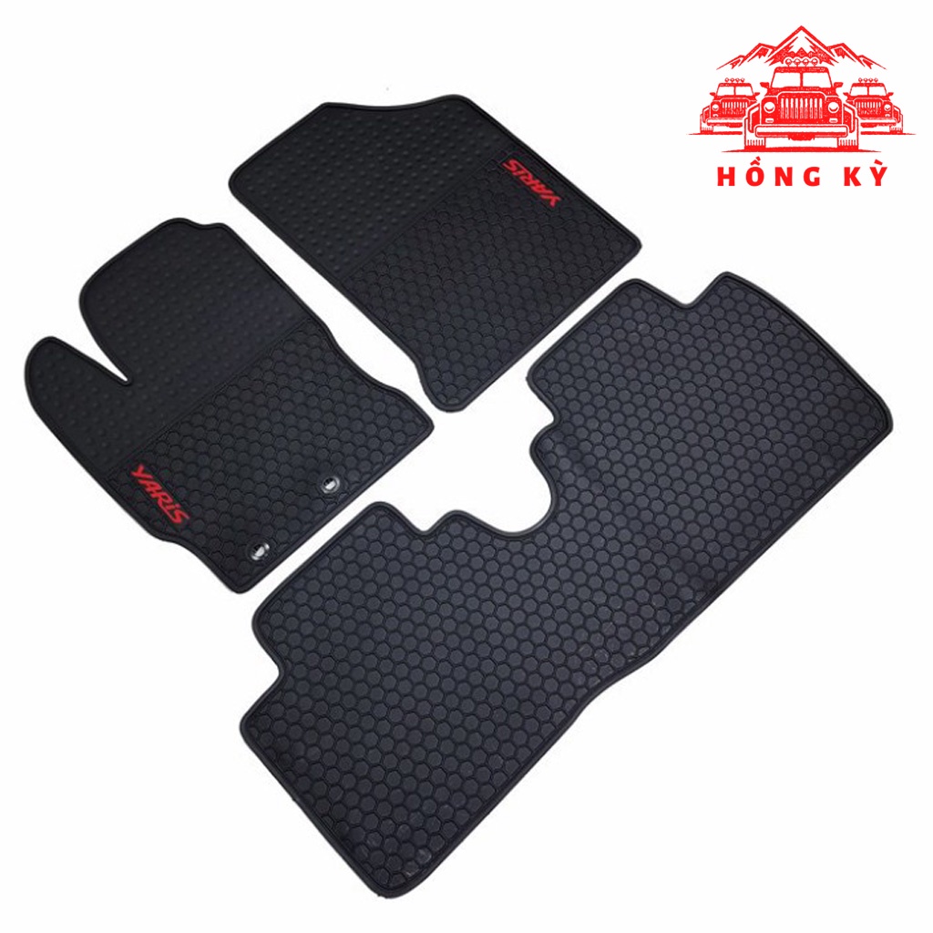 Toyota YARIS rubber floor mats, floor mats are designed in the correct