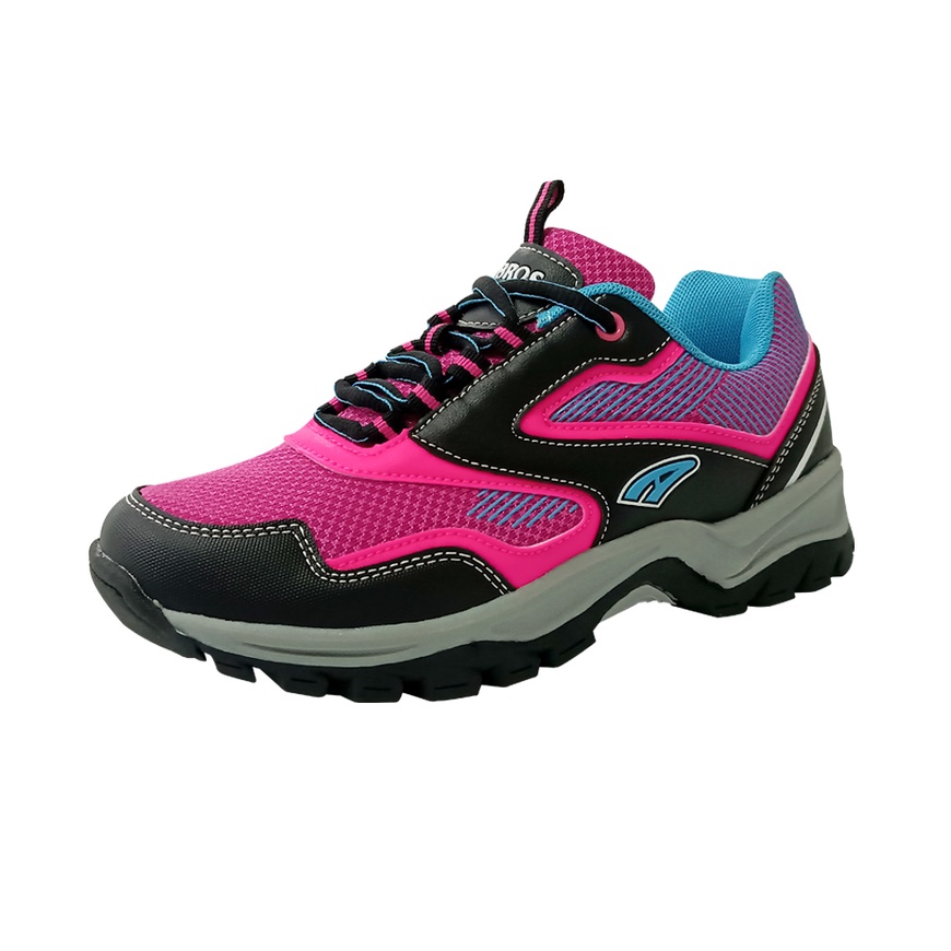 Ambros Women's Storm Chaser Hiking Trekking Shoes - Fuchsia/Blue