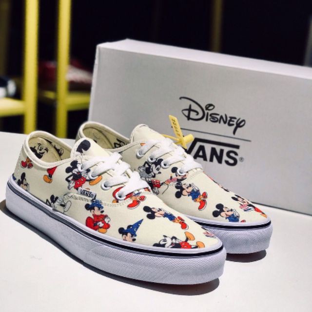 mickey authentic vans