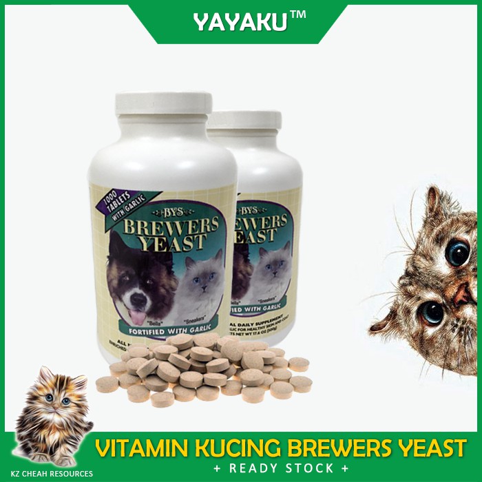 Vitamin Kucing Brewers Yeast Shopee Malaysia