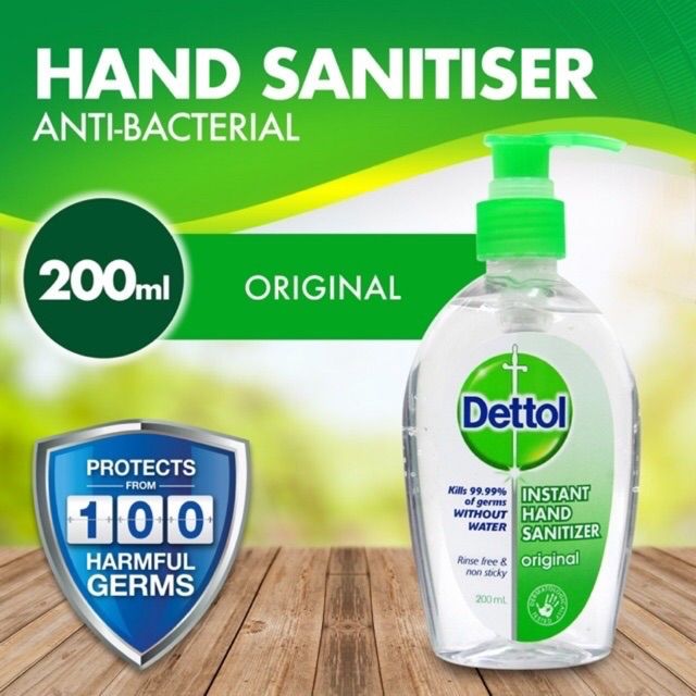 (ready stock) Dettol hand sanitizer 200ml／Mr sanitizer 50ml / 100ml