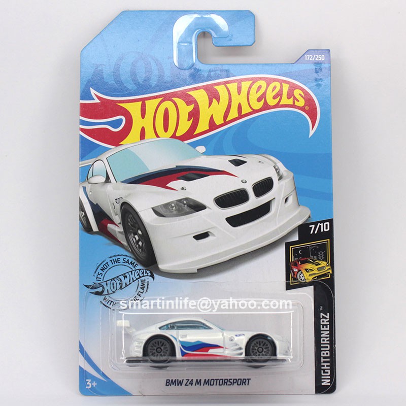 Ready Stock Hot Wheels Bmw Z4 M Motorsport White 172 250 Shopee Malaysia