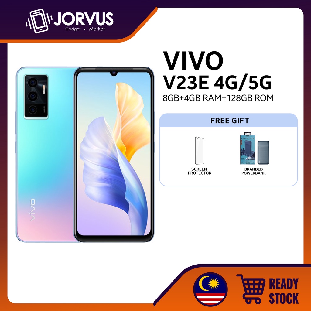 Vivo V23e 5G/4G Smartphone | 8+4GB RAM + 128GB ROM | Shopee Malaysia