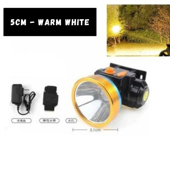 FREE GIFT CHERRY 200W 100W Fishing Hunting Camping Rechargeable Headlamp 