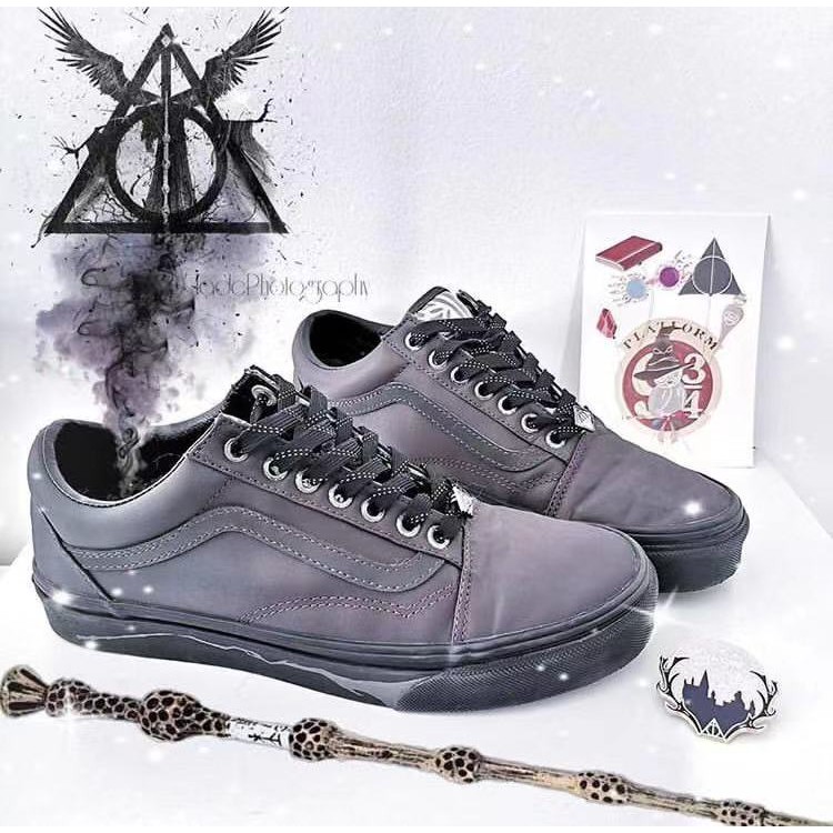 vans x harry potter old skool deathly hallows