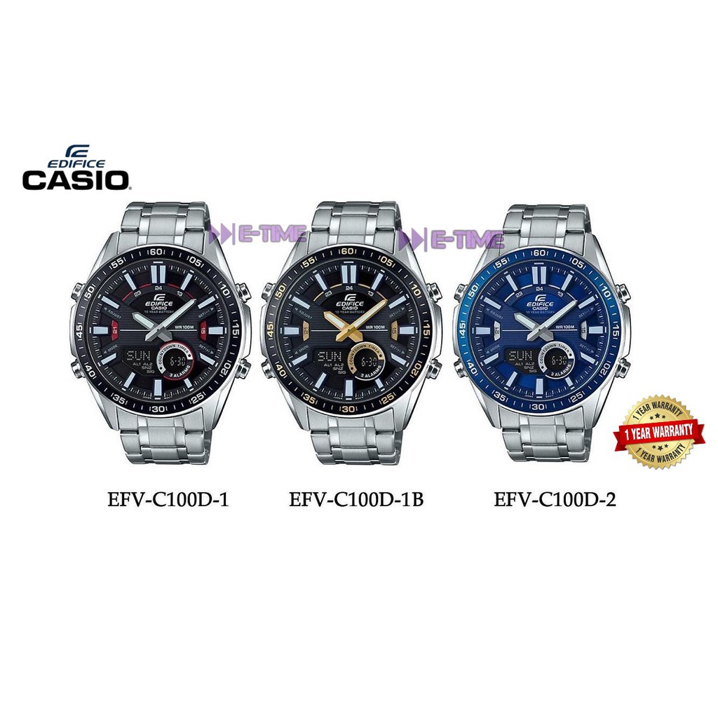 casio edifice c100d