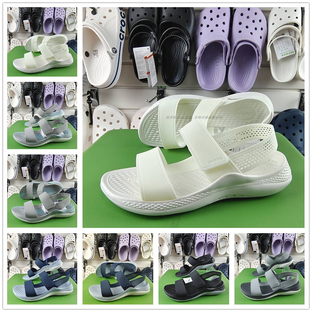 Crocs Ladies Sandals Casual Beach Shoes 206711