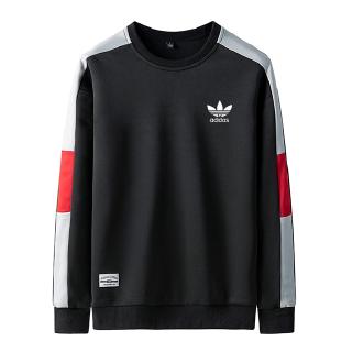 adidas hoodless sweatshirt