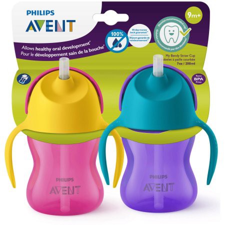 avent water bottle straw