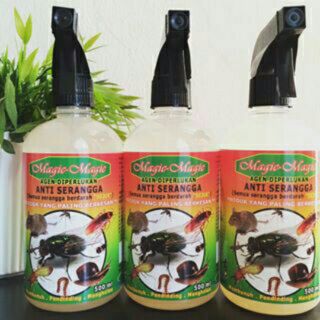 SPRAY SERANGGA MAGIC MAGIC, SPRAY ORGANIK- UBAT SEMUT UBAT 