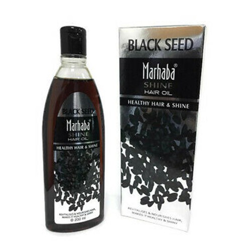 marhaba black seed hair oil 200ml | Shopee Malaysia