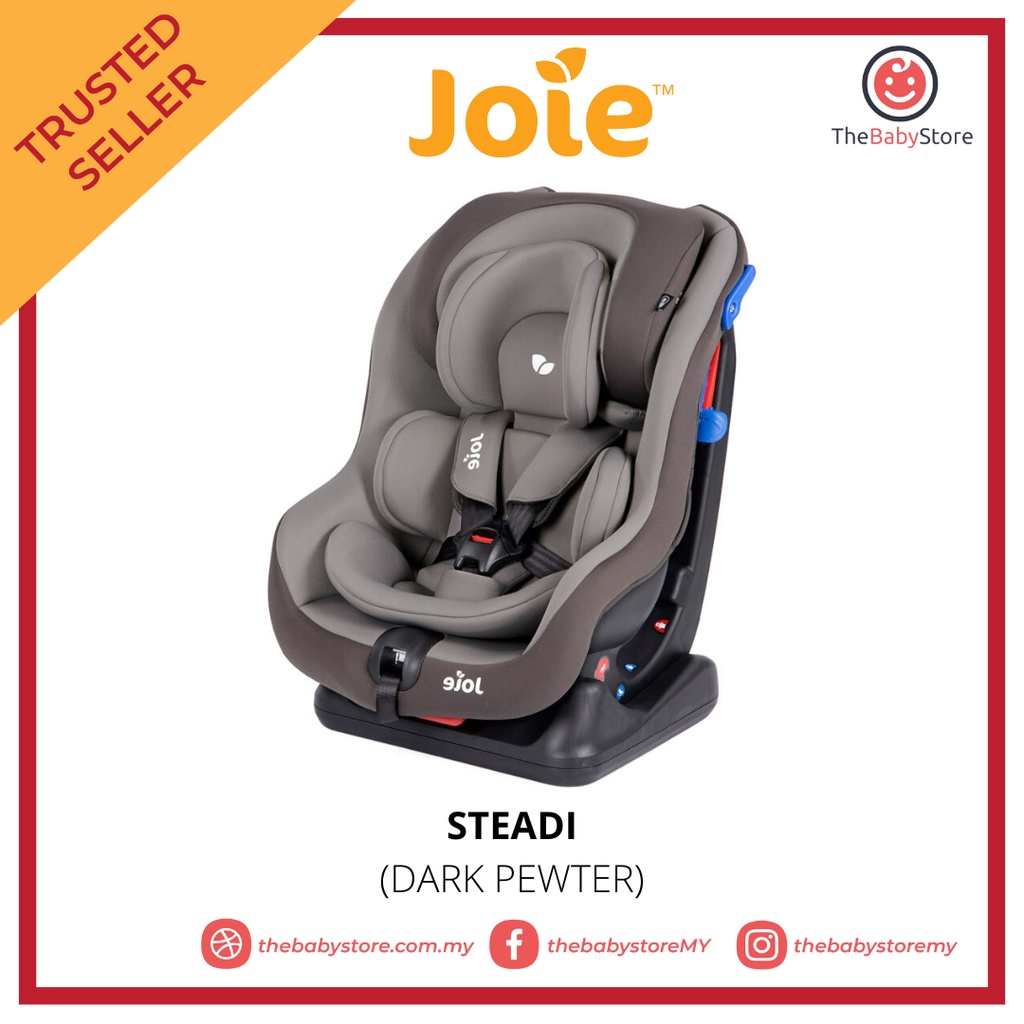 Joie Steadi Car Seat Convertible Carseat From Birth Up to 4yearsDark