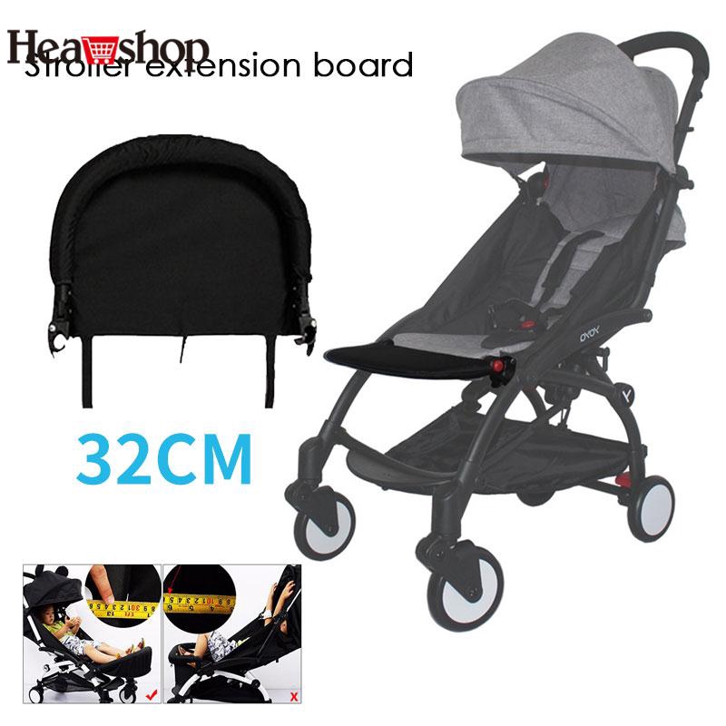 stroller footrest extension