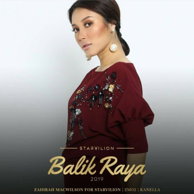 Baju Raya Zahirah Macwilson BAJUKU Baju Raya Zahirah Macwilson BAJUKU