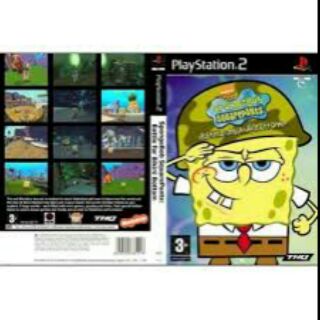 Spongebob Battle For Bikini Bottom Ps2 Box Art