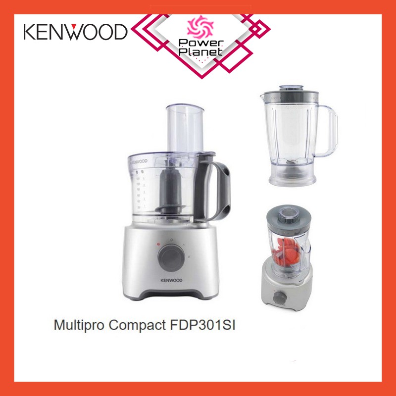Kenwood Food Processor Multipro Compact FDP301SI Shopee Malaysia