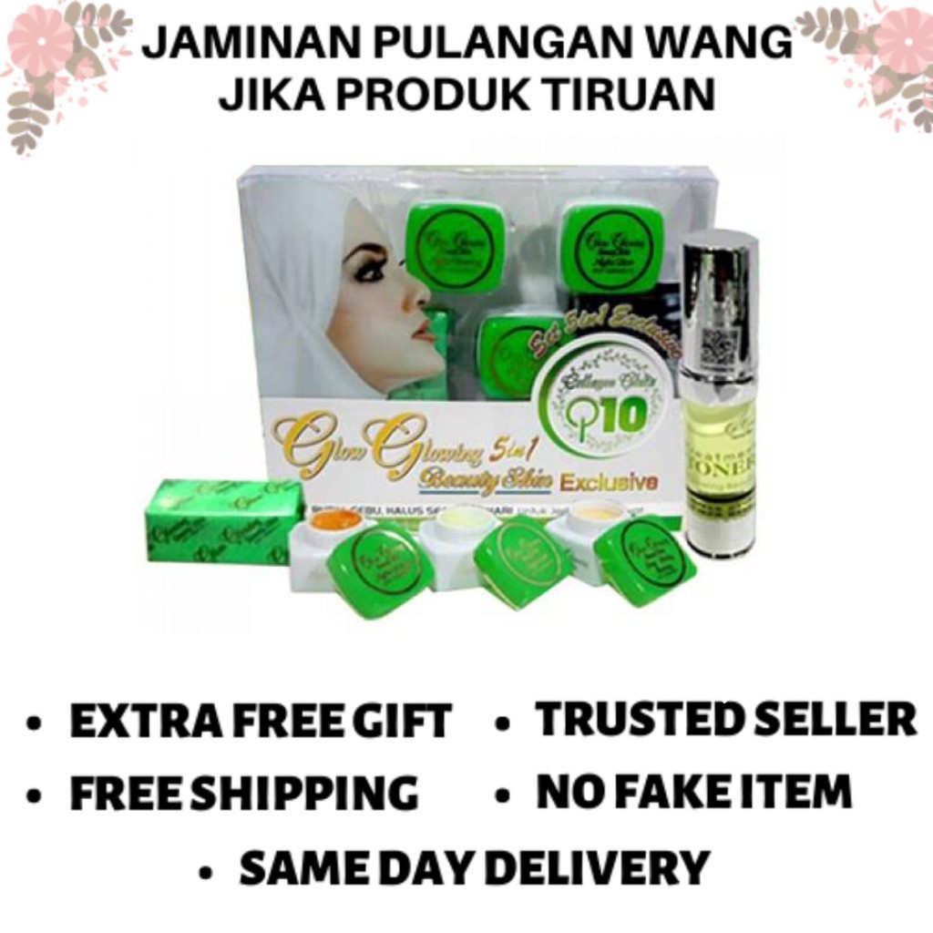Original Gg 5in1 Beauty Skin Glow Glowing Shopee Malaysia