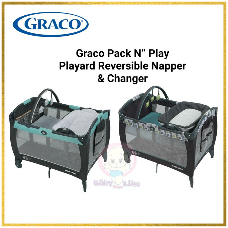 Graco Pack 'N Play Reversible Napper & Changer LX Playard (Tenley) | Shopee  Malaysia