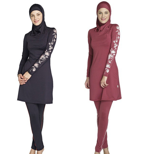 Muslimah Adult Swimming Suit Swimwear Baju  Renang  Muslim 