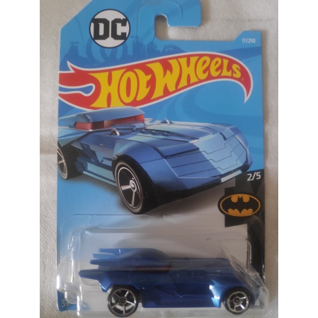 hot wheels batmobile blue