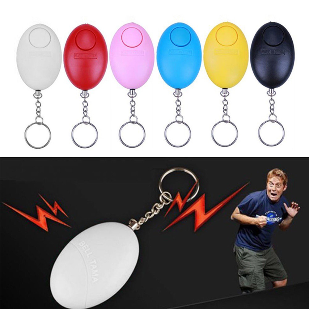 Self Defense Keychain Personal Alarm Emergency Siren Song Survival Whistle