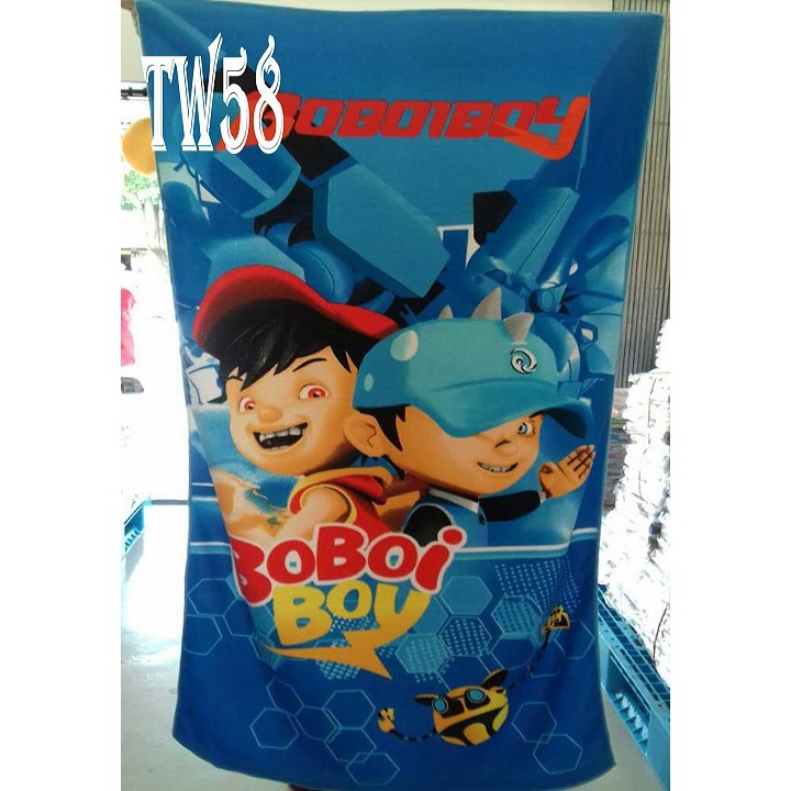 boboiboy^boboiboy galaxy card^ BOBOIBOY Tuala Cartoon Bath Towel (70 X 140  cm) (TW) | Shopee Malaysia