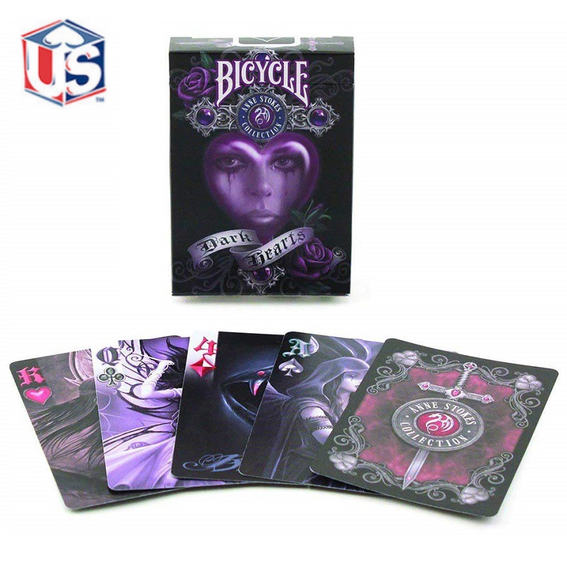 6 DECKS BICYCLE POPULAR PLAYING CARDS GUARDIANS ANNE STOKES ALCHEMY USPCC NEW 