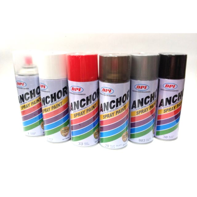 Anchor Aerosol Spray 400ml - Standard colour# collection 1 | Shopee ...