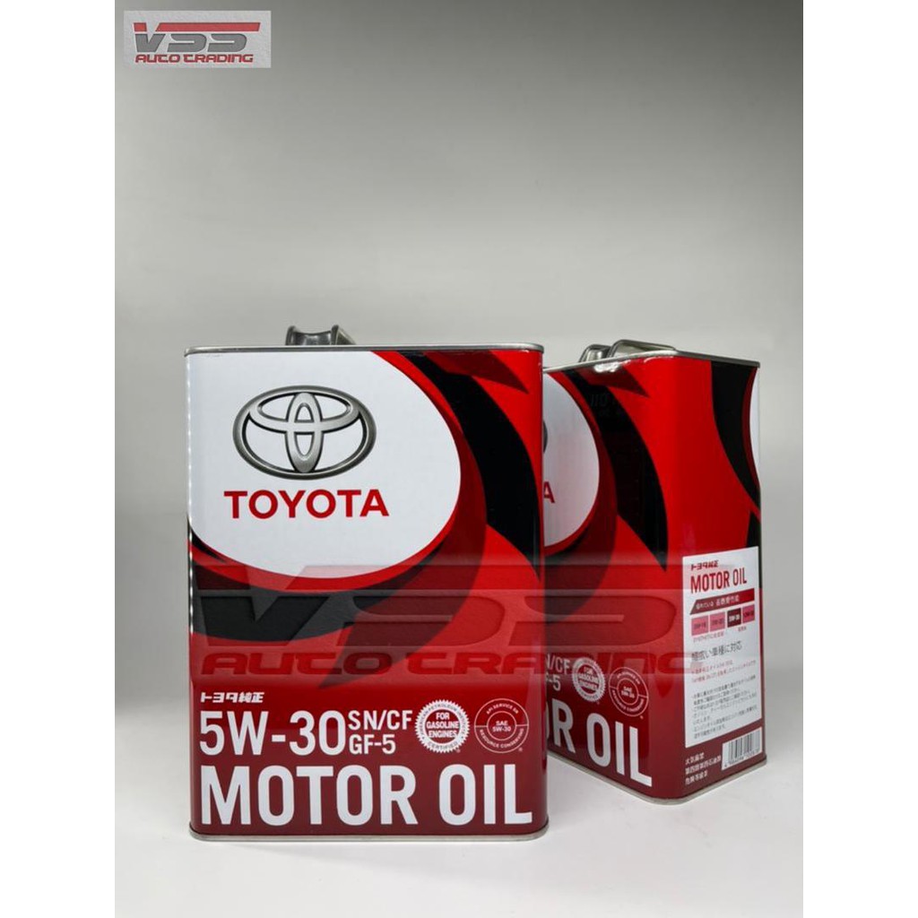 Масло toyota 5w 30