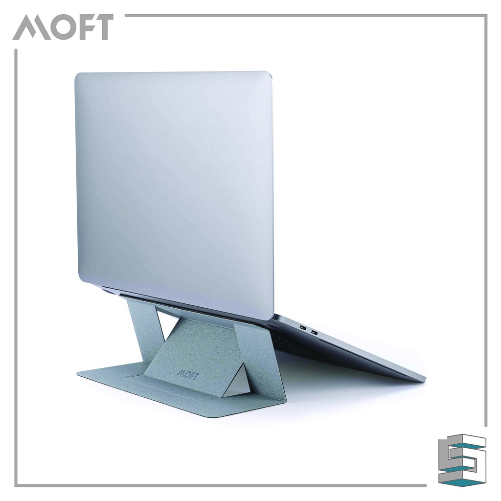 MOFT Laptop Stand (Non Adhesive) for 11.6"-17" Laptops Grey SIlver - MS002