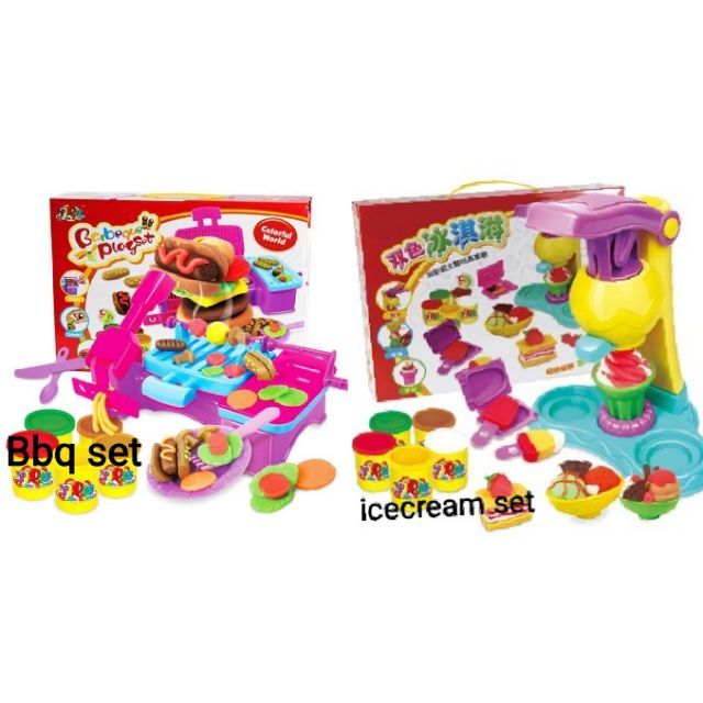 play doh bbq set