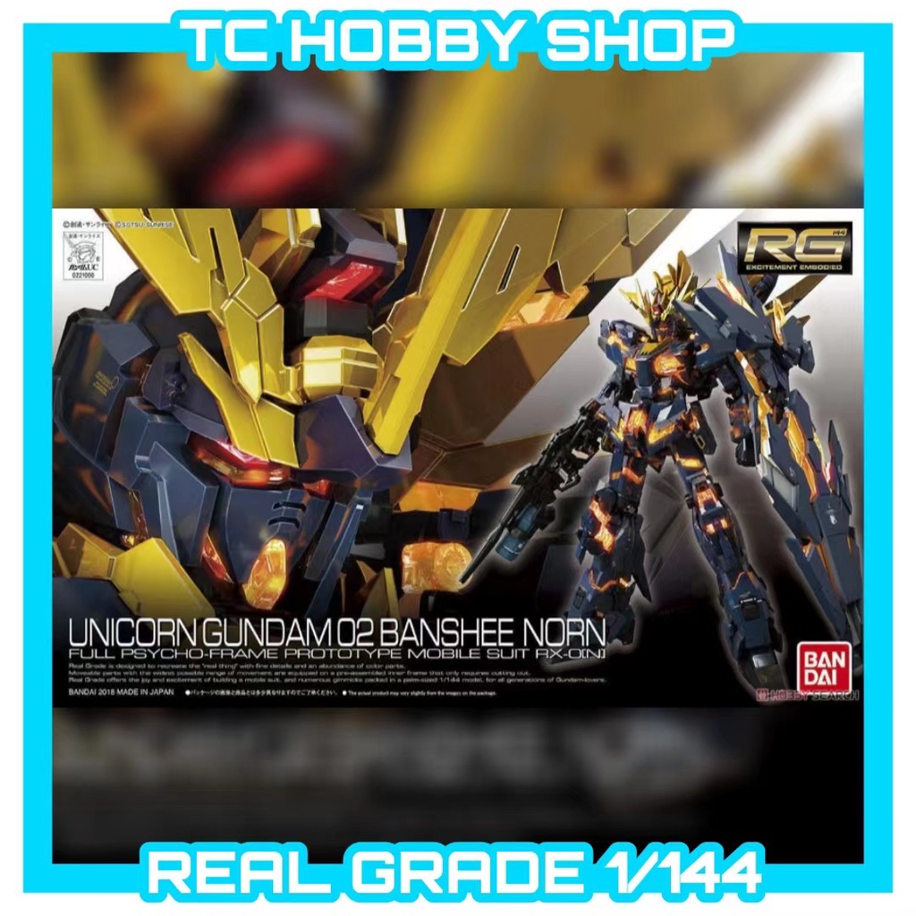 RG RX-0 N Unicorn Gundam 02 Banshee Norn Malaysia - De Toyz Shop