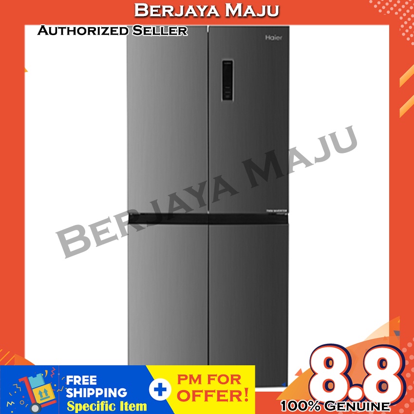Haier 510L 4 Door Inverter Refrigerator HRF510MG (Inox) Shopee Malaysia