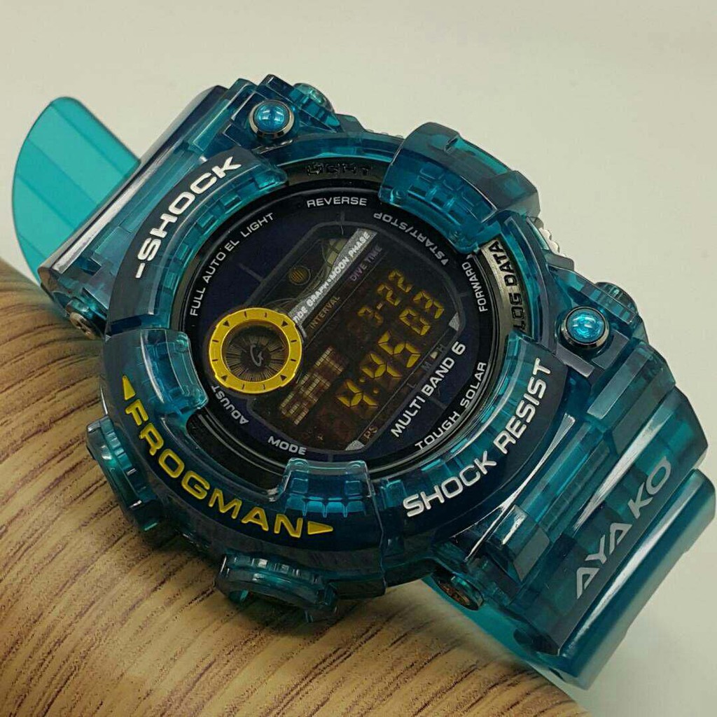 g shock frogman green
