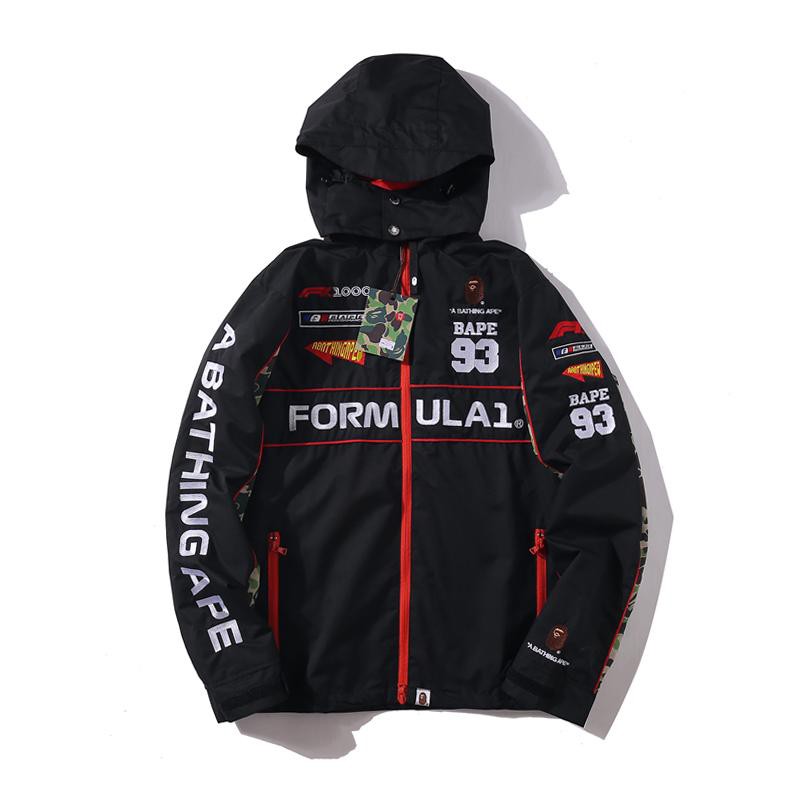 bape f1 jacket