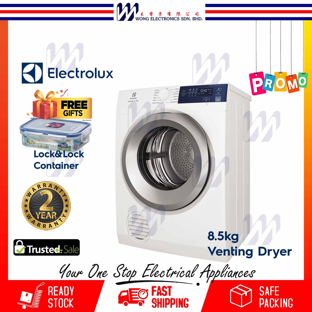 Electrolux 8.5kg EDV854J3WB EDV854 Venting Dryer EDV805JQWA EDV805