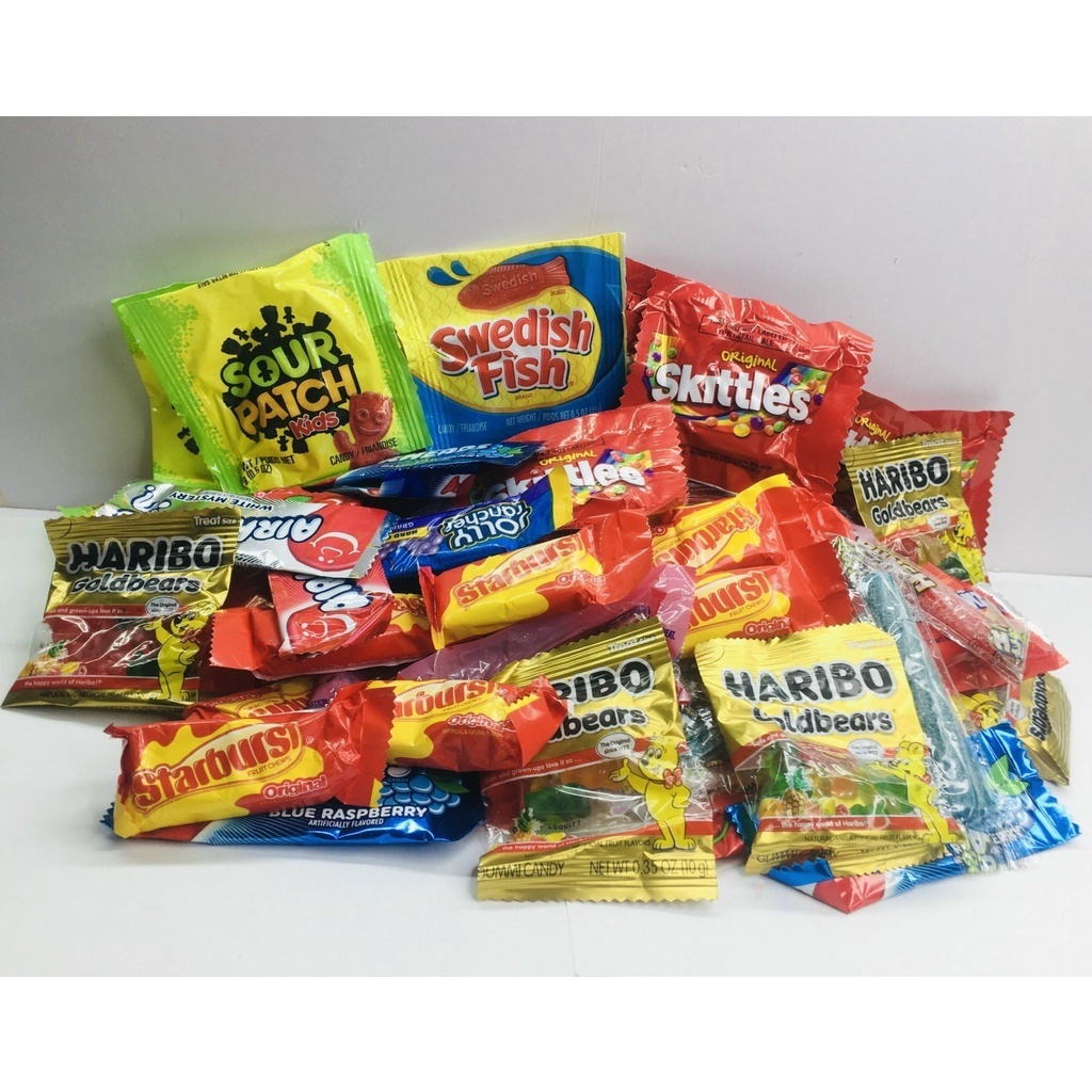 Skittles Haribo Swedish Fish Starburst Sour Patch Stwizzlers Sour Punch
