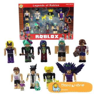 4 9pcs Set Game Roblox Figure Toy With Weapons Lovely Educational Toys Action Figure Toys Kid Girl Boys Birthday Shopee Malaysia - roblox equestria girl 3d