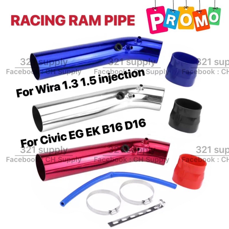 WIRA CIVIC EG EK Air Filter Intake Ram Pipe Panjang / Hose Long ( 3