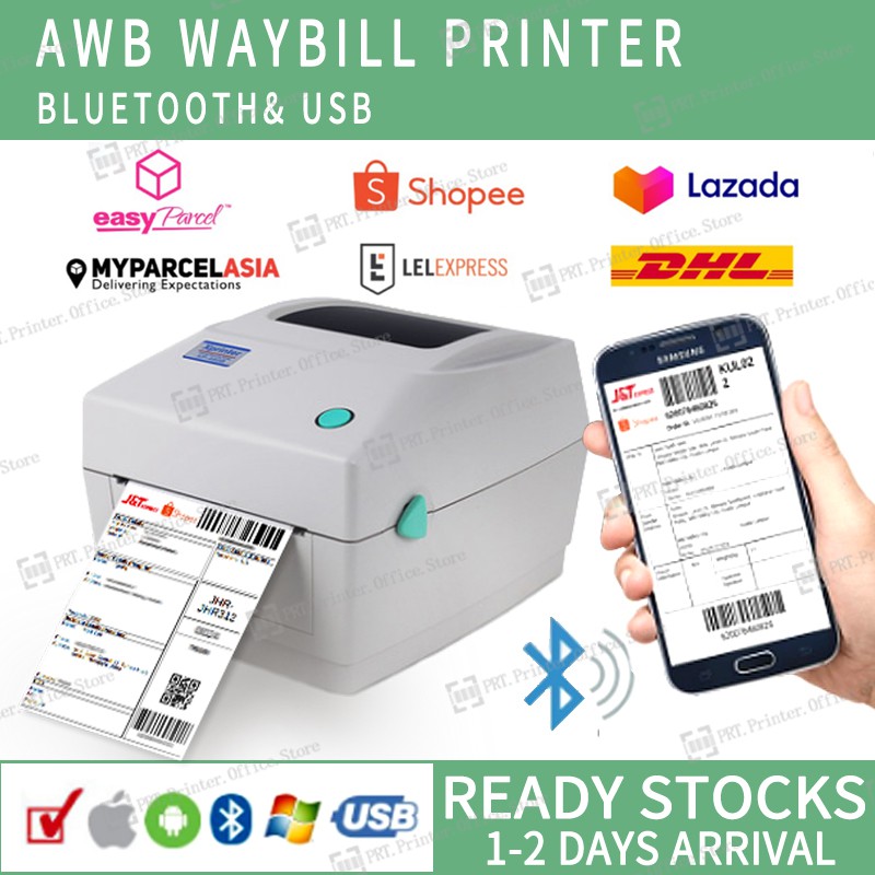 shopee printer bluetooth