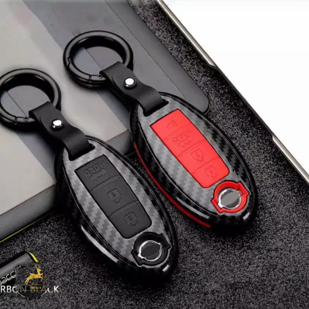 carbon fibre car key cover