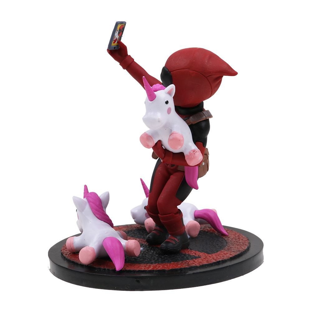 Funko Marvel Deadpool Unicorn Selfie Q Fig Figure Vinyl 4