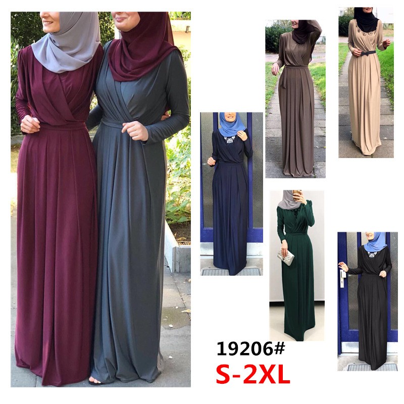 Eid Mubarak Kaftan Dubai Abaya Turkey Muslim Fashion Hijab Dress Islam Clothing Abayas Maxi African Dresses For Women Vestidos Abaya Fashion Jubah Basic Jubah