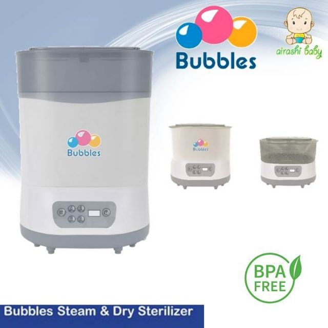 bubbles steam & dry sterilizer review