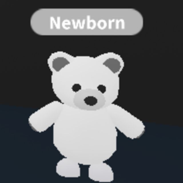 ROBLOX Adopt Me "Polar Bear" (Limited Edition) | Shopee Malaysia