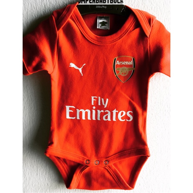 arsenal rompers babies
