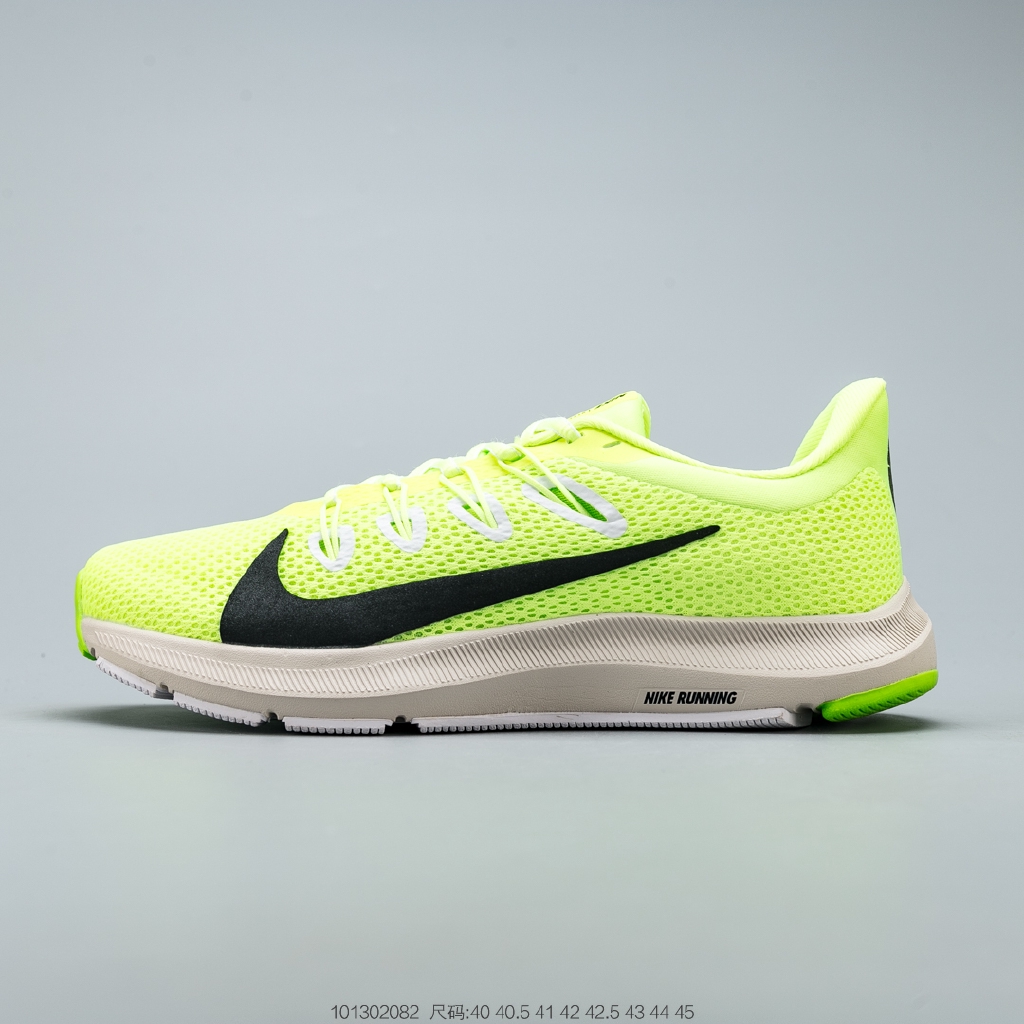 fluorescent nike running shoes